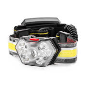 Επαναφορτιζόμενος Φακός Κεφαλής LED COB LH04 AMiO 02826