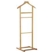 BAKAJI Καλόγερος από ξύλο βελανιδιάς, κρεμάστρα ρούχων 48x36x107cm  02830295