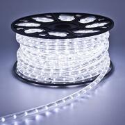 BAKAJI  Φωτεινός Σωλήνας 900 LED - 50 Μέτρα Ψυχρό Λευκό Εξωτερική Χρήση Ελεγκτής 8 Λειτουργίες ΦΩΣ  02831278