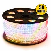 BAKAJI  Φωτεινός Σωλήνας 900 LED - 50 ΜΤ Πολύχρωμος ΕΞΩΤΕΡΙΚΗ ΧΡΗΣΗ Ελεγκτής 8 Παιχνίδια ΦΩΣ  02831279