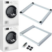 Stakmann 02839212 Κιτ Σύνδεσης Βάσης για Πλυντήριο και Στεγνωτήριο 60x60εκ.