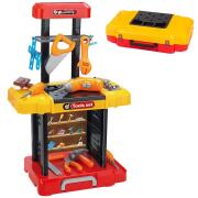 BAKAJI  Παιδικό Παιχνίδι Εργαλειοθήκη DIY Μετατρέψιμο σε Φορητή Βαλίτσα  02839582