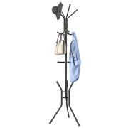 Bakaji Επιδαπέδια Κρεμάστρα Ρούχων με 12 Γάντζους 02840232 Μαύρη