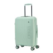 Guy Laroche Βαλίτσα Καμπίνας Σκληρή Expandable 20'' με 4 Ρόδες 55cm Celaton Green