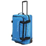 NAUTICA Σακ βουαγιάζ μεσαίο  polyester μπλε με 2 ρόδες ύψους 59cm