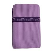 SOLART Πετσέτα θαλάσσης microfiber 110x175cm κοτλέ μωβ