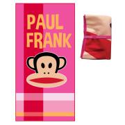 PAUL FRANKΠετσέτα θαλάσσης microfiber 90x180cm ροζ
