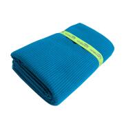 SOLART Πετσέτα θαλάσσης microfiber 75x150cm κοτλέ μπλε/λαχανί