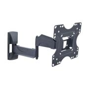 TELCO Επιτοίχια βάση τηλεόρασης με διπλό βραχίονα και με κλίση