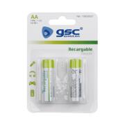 GSC  Μπαταρία Επαναφορτιζόμενη Ni-MH AA 2300mAh HR06 1.2V (2 τεμ.)