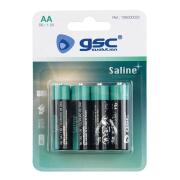 GSC  Μπαταρία Saline Heavy Duty AA R6 (4 τεμ.)