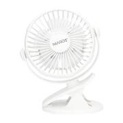 Niaros Επιτραπέζιος Ανεμιστήρας Fune USB 3W Mini Λευκό
