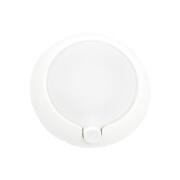 GSC  Φωτάκι Νυκτός LED με Κουμπί On/Off & Αισθητήρα Φωτός 4000K Λευκό