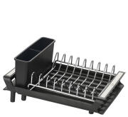 KÜCHENPROFI Στεγνωτήρας Πιάτων Πτυσσόμενος 28-46,5cm PRIMUS με Ανοξ. Θήκη πιάτων