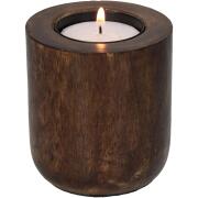 ArteLibre Κηροπήγιο Ξύλο 7x7x7.5cm Καφέ