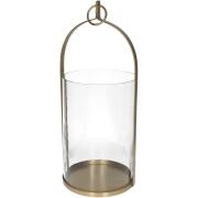 ArteLibre Φανάρι Μέταλλο 21x20x49cm Χρυσό