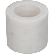 ArteLibre Κηροπήγιο Μάρμαρο 6.5x6.5x5.5cm Λευκό