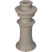 ArteLibre Κηροπήγιο Κεραμικό 8x8x18cm Μπεζ