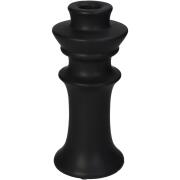 ArteLibre Κηροπήγιο Κεραμικό 8x8x18cm Μαύρο