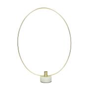 ArteLibre Κηροπήγιο Μέταλλο 38x8x40cm Χρυσό