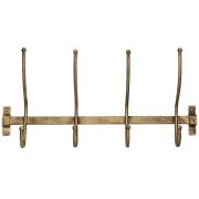 ArteLibre Κρεμάστρα Τοίχου Μέταλλο 49x8.5x24cm Χρυσό
