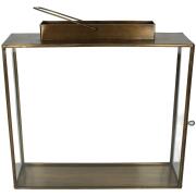 Artelibre Φανάρι 35x10x34cm Χρυσό Χάλκινο