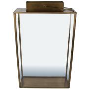 ArteLibre Φανάρι 28x11x46cm Χρυσό Χάλκινο