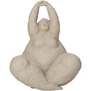 ARTELIBRE Διακοσμητικό Μεγάλη Γυναίκα Μπεζ Polyresin 20x14.5x24cm