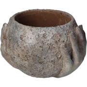 ArteLibre Κασπώ Χέρια Τσιμέντο 22.5x19x15cm Καφέ