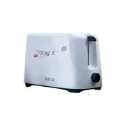 Φρυγανιέρα δύο θέσεων 750W  TELCO λευκή