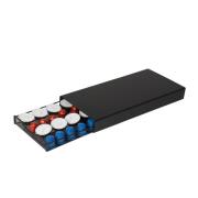 DICTRO LUX Συρτάρι αποθήκευσης για κάψουλες καφέ μεταλλικό και βάση στήριξης καφετιέρας