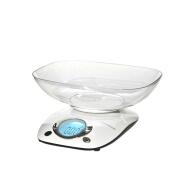 DICTRO LUX Ζυγαριά κουζίνας ηλεκτρονική 5Kg 541902 Λευκή