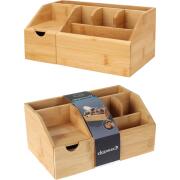 ARTELIBRE Θήκη Οργάνωσης Καλλυντικών Φυσικό Μπαμπού 24x15x11cm