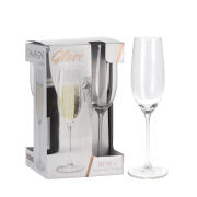 ArteLibre Ποτήρι Σαμπάνιας 210ml Διάφανο Γυαλί Σετ 4Τμχ