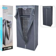 SMART MARKET Ντουλάπα Ρούχων Non Woven Ύφασμα/Μέταλλο 75x46x160cm Σε 2 Χρώματα