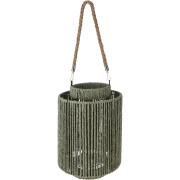 ARTELIBRE Φανάρι Πράσινο Σχοινί/Μέταλλο Φ22x24cm