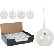 ARTELIBRE Μπάλα Με Φιγούρα Στο Εσωτερικό Διάφανο Γυαλί Φ8cm Σε 4 Σχέδια