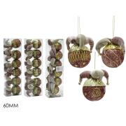 ARTELIBRE Μπάλα Με Καπέλο Γελωτοποιού Ροζ Φ6cm Σετ 6Τμχ Σε 3 Σχέδια