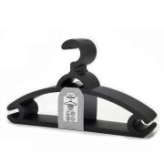 SMART MARKET Κρεμάστρα Ρούχων Μαύρο Πλαστικό 41cm Σετ 10Τμχ