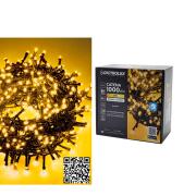 Arte Libre 1000 LED Εσωτερικού & Εξωτερικού Χώρου Με 8 Προγράμματα Χρυσό Φως IP44 31V 22m