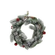 ARTELIBRE Στεφάνι Χιονισμένο 30cm