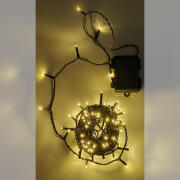 ARTELIBRE 100 LED Εσωτ. & Εξωτ. Χώρου Με Χρονοδιακόπτη Θερμό Λευκό Φως Πράσινο Καλώδιο Μη Επεκτεινόμενο Μπαταρίας 13.9+0.2m