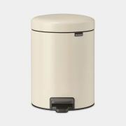 Brabantia Δοχείο Απορριμμάτων Με Πεντάλ 5Lt New Icon Μπεζ