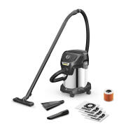 Karcher Σκούπα Υγρών / Στερεών KWD 3 S V-17/4/20 Anniversary Ed. 1000W με Ανοξείδωτο Κάδο 17lt