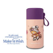 NAVA Παιδικό δοχείο φαγητού ισοθερμικό στρογγυλό "We Care" ροζ 600ml