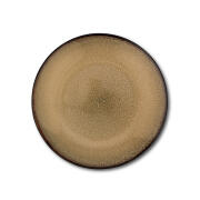 NAVA Πιάτο φρούτου stoneware "Skylar" καφέ 20cm