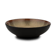 NAVA Πιάτο σούπας stoneware "Skylar" καφέ 20cm