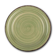 NAVA Πιάτο φρούτου stoneware "Lines Oil green" 19.5cm