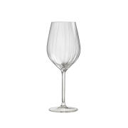 Royal Leerdam Ποτήρια Κόκκινου Κρασιού 500ml Plisse Σετ 4 Τεμαχίων- Γυαλί