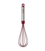 Terraillon GR13858 Αυγοδάρτης με Εργονομική λαβή Inox/Κόκκινο Premium Whisk Small